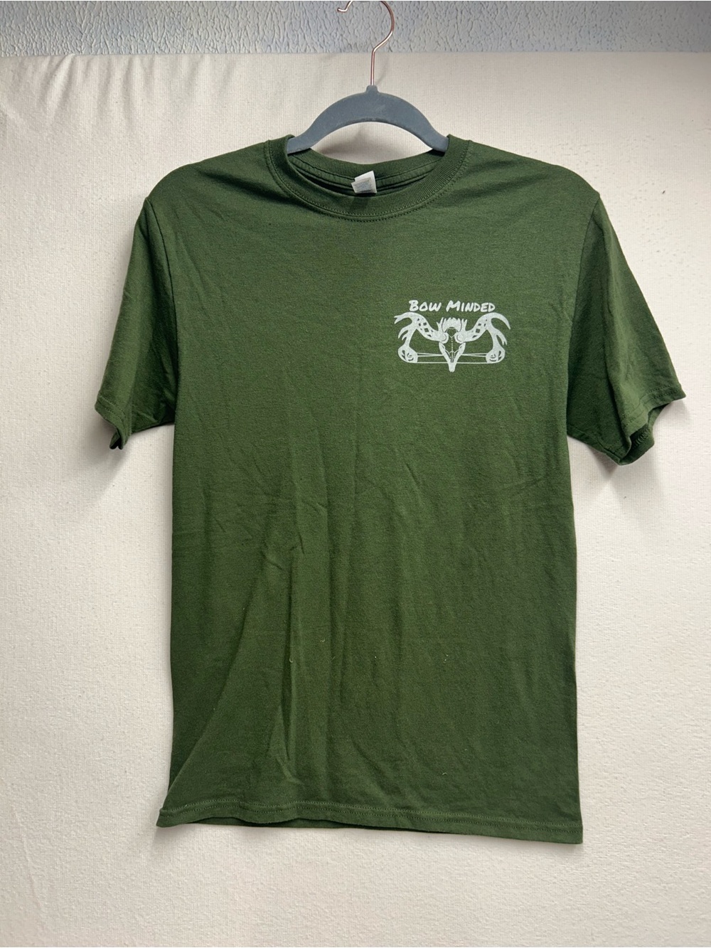 Jerzees Olive Green Short Sleeve Graphic Tee